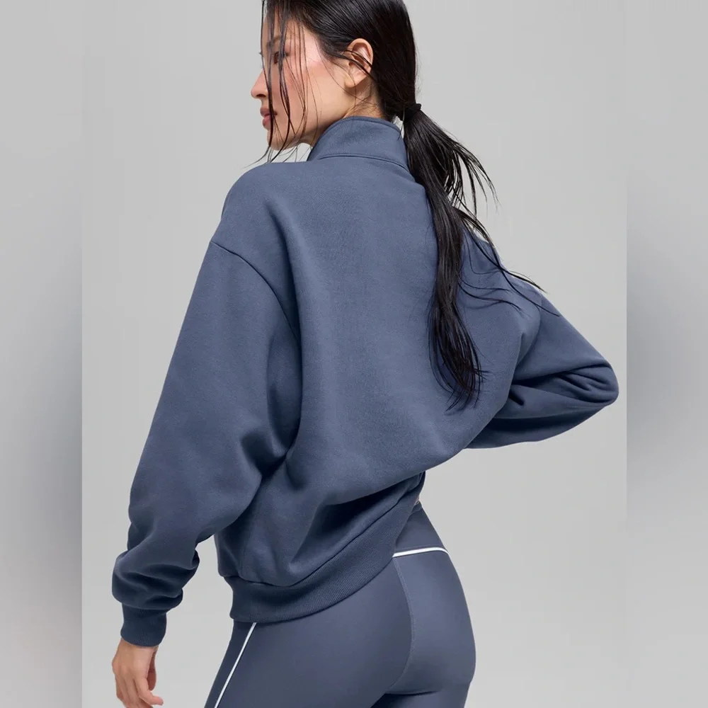 💙ALO💙 BLUESTONE Accolade 1/4 Zip Sweatshirt